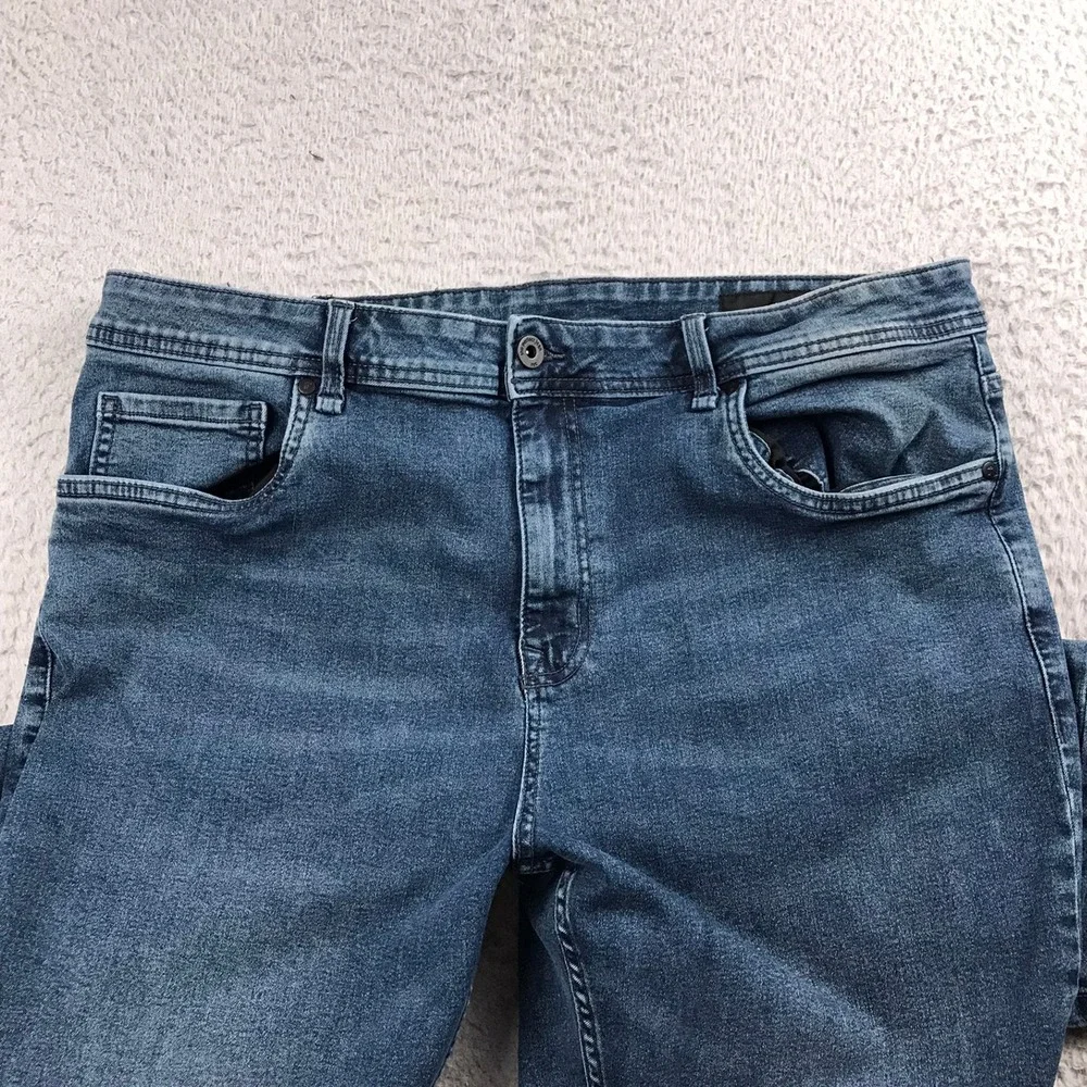 The Perfect Jean NYC‎ Slim Thick Jeans Mens 38 (38x29) Blue Stretch Denim